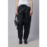 Ganni Duchesse Nylon Oversized Elasticated Pants