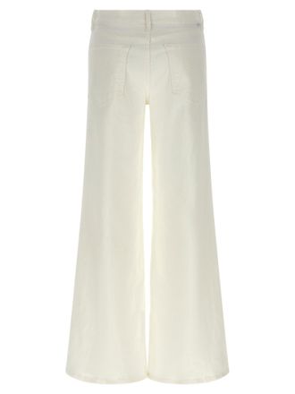 Mother The Twister Sneak Jeans - Cream