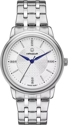 Hanowa Emilia Quartz Crystal Silver Dial Ladies Watch 16-7087.04.001