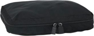 Prada Pre-owned Bags, female, Black, Size: ONE SIZE Pre-owned Nylon Bag