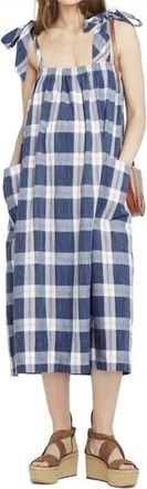Hatch Maternity The Alexia Dress In Blueberry