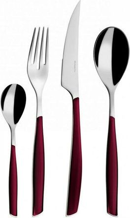 Bugatti Juego De 24 Piezas En Una Caja De Regalo Con Granada Roja Ventana Roja Glamour Bugatti