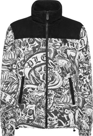 Philipp Plein Donsjack Tattoo