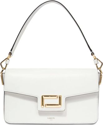 Lancel Borsa a spalla Angele con battente - Bianco
