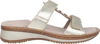Ara Gouden Damessandaal Collectie - Dames - Sandalen - Geel - 35 EU - Su&egrave;de - Schoenen