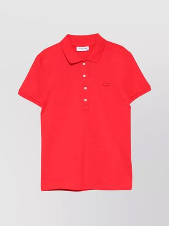 Lacoste slim-fit cotton piqu&eacute; polo shirt
