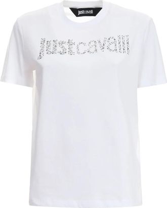 Just Cavalli T-shirt - Dames - T-shirts - Wit - S - Tops