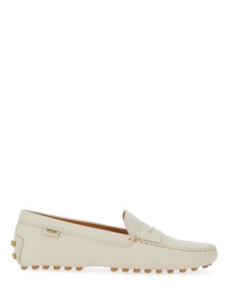 Tod's Leather Loafer-Donna