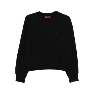 Gucci Logo Cropped Knitwear