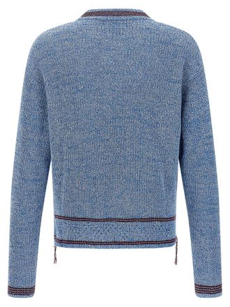 Marni Mens Blue Cotton Cardigan Clothing