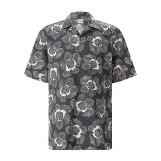 Stenstr&ouml;ms Short Sleeve Shirts, male, Gray, Size: 2XL Short Sleeve Shirts