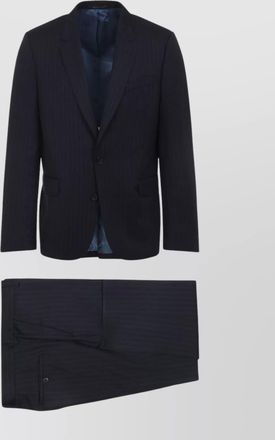 Paul Smith tailored two button suit with flap pockets