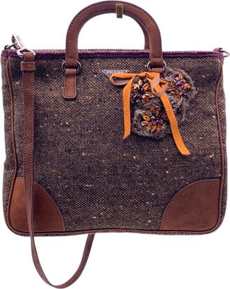 Prada Tweed Crossbodytas 2-in-1