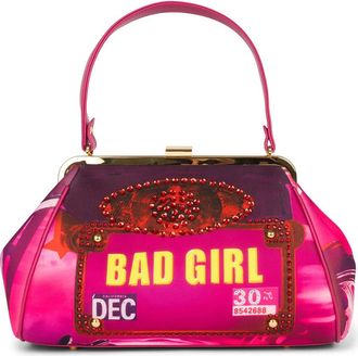 Jeffrey Campbell Beep-Beep Top Handle Bag in Fuchsia Bad Girl Combo at Nordstrom