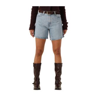 Levi's Dames, Korte broeken, Blauw, Maat: W27 Katoen