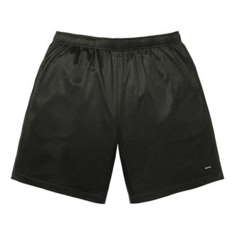 SUPREME SS26 Small Box Baggy Mesh Short Black SUP-SS26-264-BLK