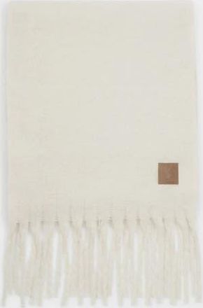 Katie Loxton Oversized Recycled Tassel Scarf in Off White in Off-White at Nordstrom