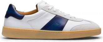 Magnanni Mens Primera Sneakers In White Navy