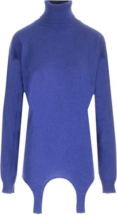 Saint Laurent Truien & Vesten, Dames, Blauw, S, Truien