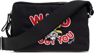 Kenzo Borsa Messenger Kenzo Con Ricamo