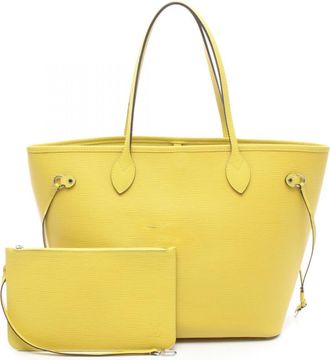 Louis Vuitton Mimosa Yellow Epi Leather Handbag Tote Bag (Pre-Owned)