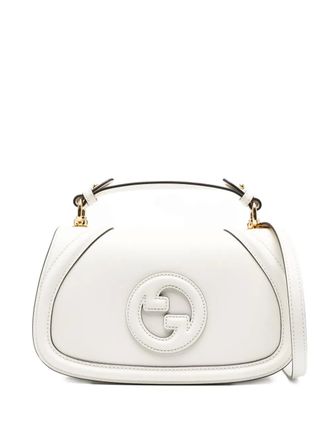 Gucci medium Blondie leather cross body bag - women - Calf Leather - OS - Neutrals