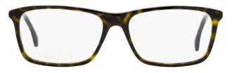 Gucci GG0553O Lightweight Acetate Eyeglasses - Dark Havana