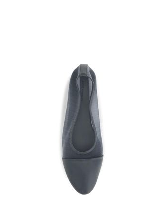 Dear Frances Womens Ballerina Flats Gala Steel Calf Leather (bos Taurus) Shoes