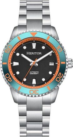 Heritor Bexley Automatic Black Dial Mens Watch HERHS4502