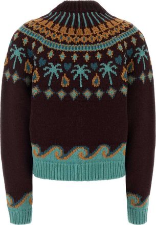 Alanui Winter Sweater - Burgundy