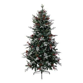 F&eacute;&eacute;ric Lights & Christmas &Aacute;rbol De Navidad Artificial Snowberry Iluminado De 150 Cm - Feeric Lights & Christmas