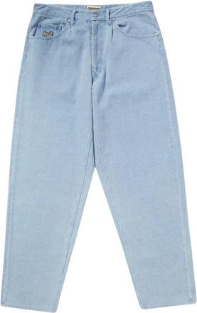 HUF Cromer Pant - Heren - Loose Fit Jeans - Blauw - W28 - Katoen - Jeans