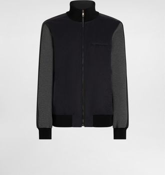 Dolce & Gabbana Double-faced Sweatshirt - Man Sweatshirts Gray 48