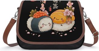 Generic Japanese Sushifood Crossbody Bags for Women Shoulder Messenger Bag Purse Handbags