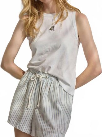 Lilla P Seaside Tank Top In Sailboat