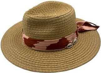 MARCUS ADLER Straw Panama Hat in Natural at Nordstrom Rack
