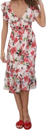 Bishop + Young Floral Santorini Dress In Camilla Print