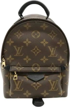 Louis Vuitton Pre-owned Backpacks, female, Brown, Size: ONE SIZE Pre-owned Monogram Backpack