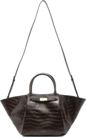 DeMellier Midi New York Croc-effect Tote Bag