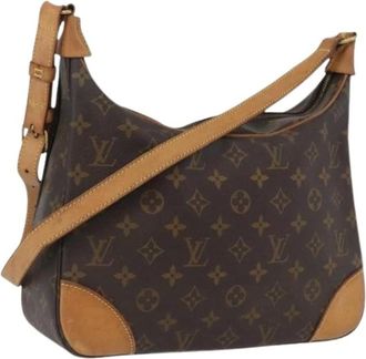 Louis Vuitton Pre-owned Shoulder Bags, female, Brown, Size: ONE SIZE Pre-owned Vintage Canvas Shoulder Bag