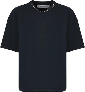 Golden Goose Dames, Tops, Zwart, Maat: S Katoen