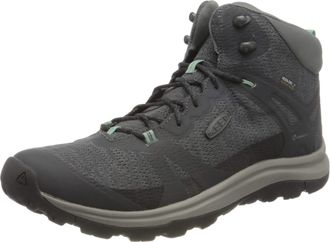 Keen Womens Terradora 2 Mid Height Waterproof Hiking Boot, Magnet/Ocean Wave, 7.5 UK/ 40,5 EU