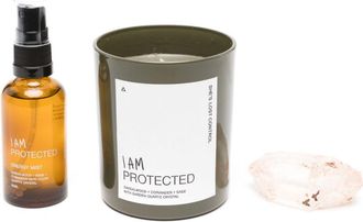 She's Lost Control Shes Lost Control - X Browns Neutral I Am Protected Gift Set - Unisex - Wax/Quartz/Coconut