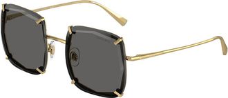 Tiffany & Co. TF3089 Asian Fit 6002S4 Womens Sunglasses Gold Size 52