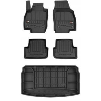 OEM Set Alfombrillas De Goma 3d Vw Polo 6 Hb Desde 2017