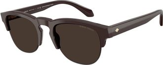 Giorgio Armani AR8238F Asian Fit 622073 Mens Sunglasses Brown Size 53