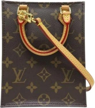 Louis Vuitton Pre-owned Mini Bags, female, Brown, Size: ONE SIZE Pre-owned Vintage Mini Shoulder Bag