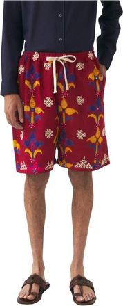 Antik Batik Korte Broeken, Heren, Rood, XL, Katoen, Korte Raphael