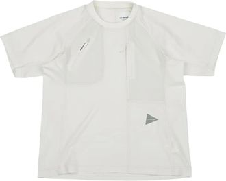 And Wander T-shirt girocollo - Bianco