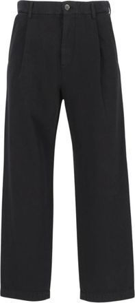Barena Mazengo Broek - Heren - Straight fit broeken - Zwart - XL - Katoen - Broeken